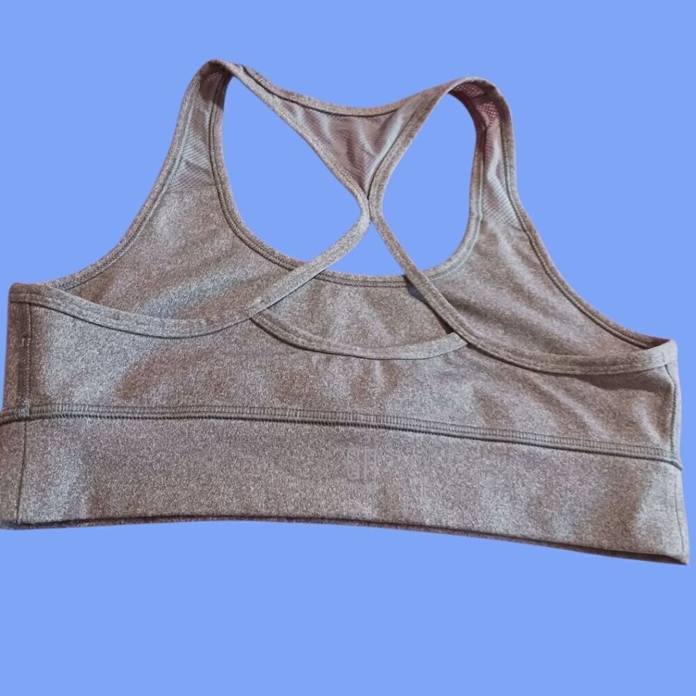 GH Sport Womens Racerback Sports Bra Black & Gray set of 2 - Picture 5 of 16